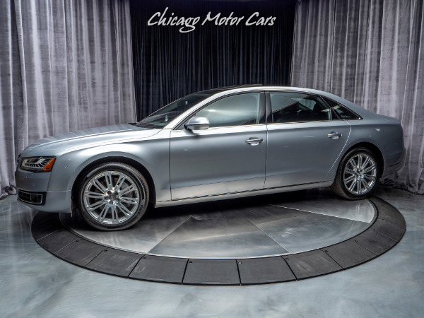 Used 2015 Audi A8 L 4.0T Quattro Sedan MSRP $110,395+ for sale Sold at Chicago Motor Cars in West Chicago IL 60185 1
