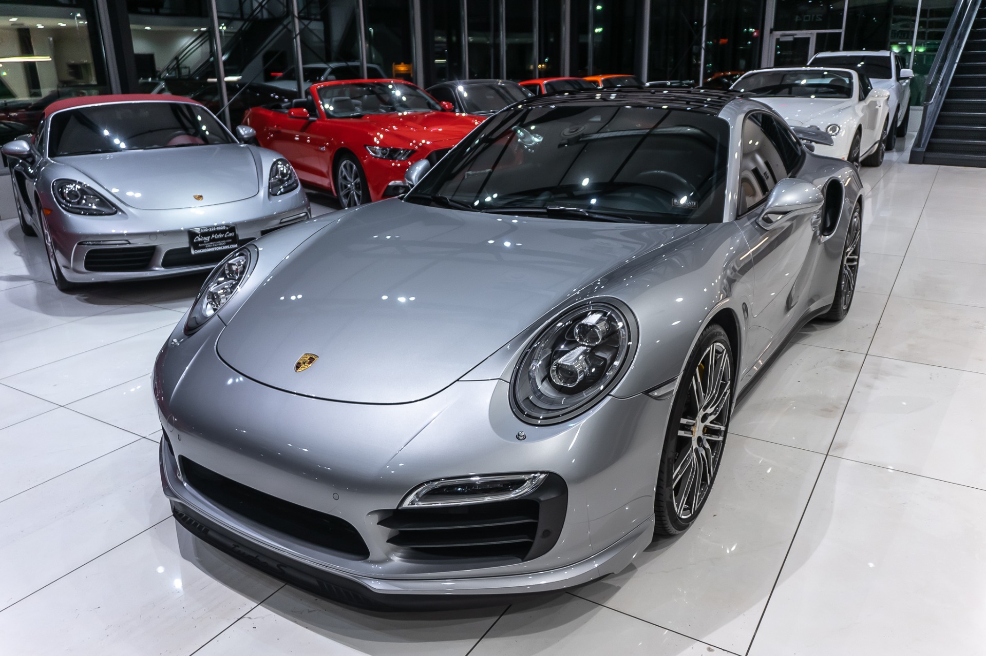 Used-2015-Porsche-911-Turbo-S-Coupe-Premium-Pkg-Plus-Sunroof-Gorgeous-Spec-191K-MSRP