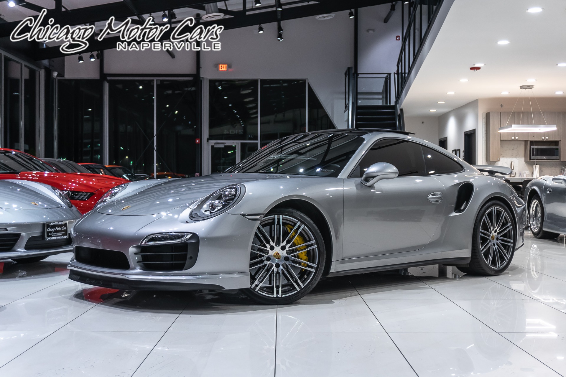 Used 2015 Porsche 911 Turbo S Coupe Premium Pkg Plus! Sunroof! Gorgeous Spec! $191K+ MSRP! for sale Sold at Chicago Motor Cars in West Chicago IL 60185 1