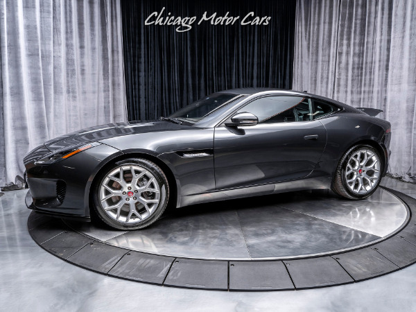 Used 2018 Jaguar F-TYPE 350hp Coupe PREMIUM LEATHER INTERIOR! for sale Sold at Chicago Motor Cars in West Chicago IL 60185 1