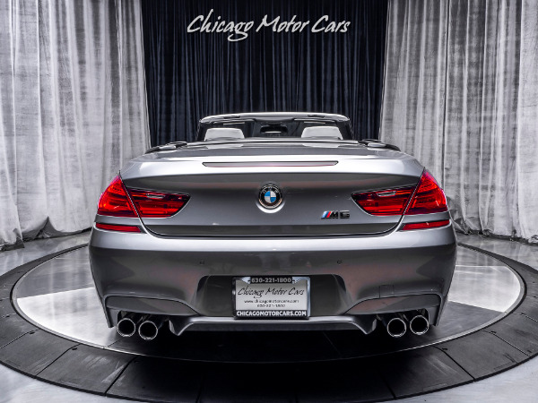 Used 2016 BMW M6 Convertible EXECUTIVE PACKAGE! for sale Sold at Chicago Motor Cars in West Chicago IL 60185 4