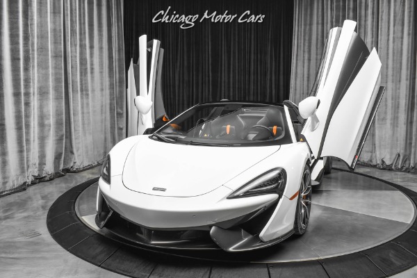Used 2018 McLaren 570S Spider Convertible Original MSRP $242,030+ LOADED Serviced! for sale Sold at Chicago Motor Cars in West Chicago IL 60185 2