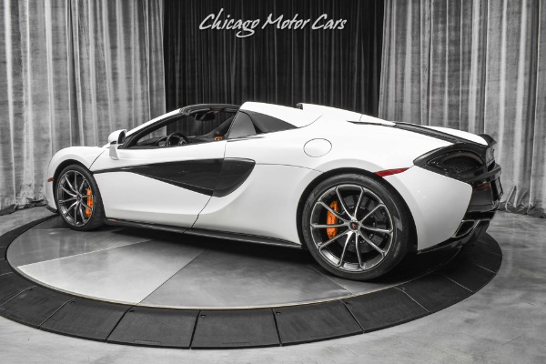 Used 2018 McLaren 570S Spider Convertible Original MSRP $242,030+ LOADED Serviced! for sale Sold at Chicago Motor Cars in West Chicago IL 60185 3