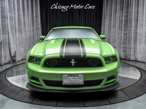 Used-2013-Ford-Mustang-Mustang-Boss-302-GOTTA-HAVE-IT-GREEN-METALLIC-TRI-COAT-RARE-EXAMPLE