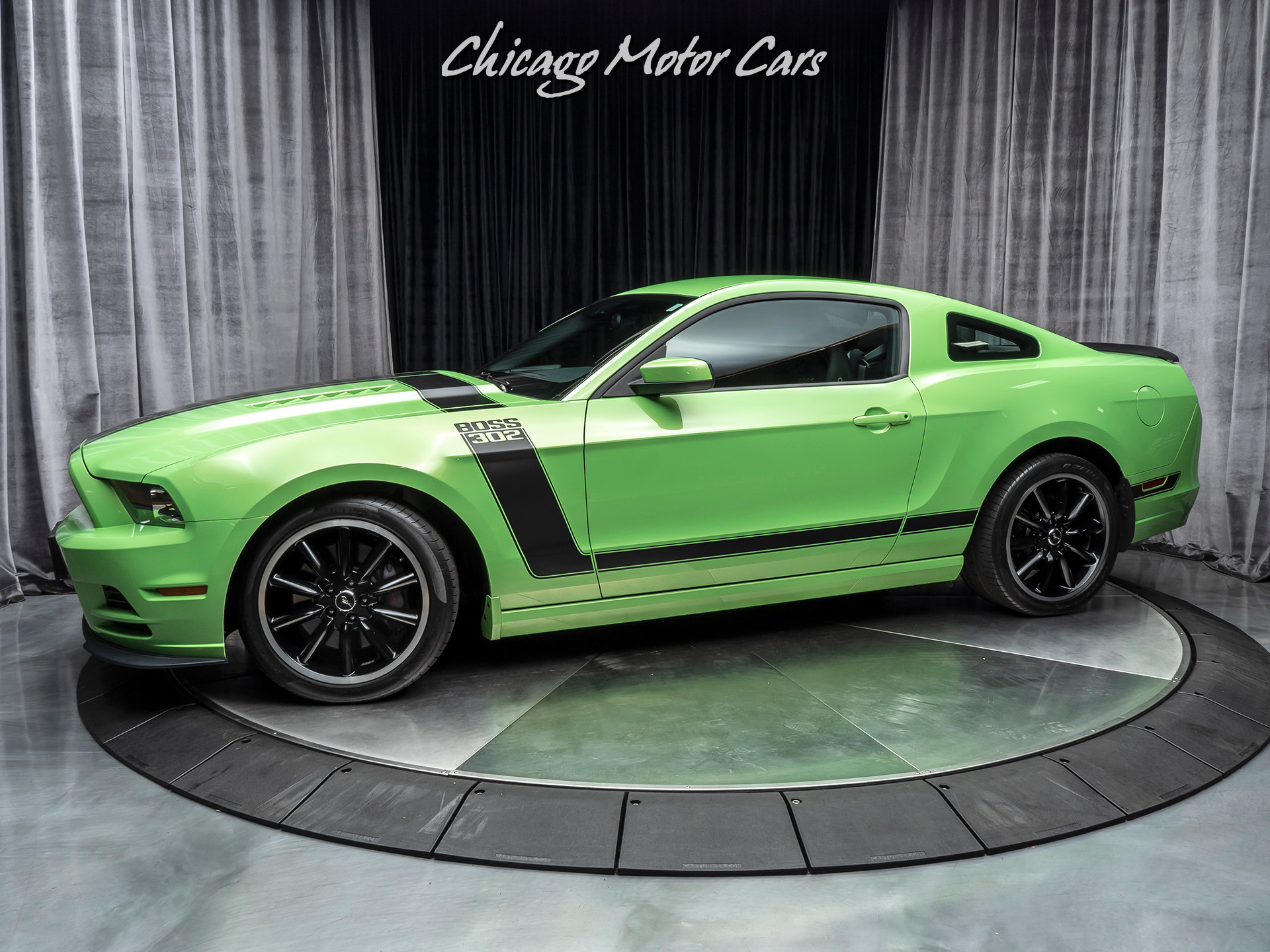 Used 2013 Ford Mustang Mustang Boss 302 GOTTA HAVE IT GREEN METALLIC TRI-COAT! RARE EXAMPLE! for sale Sold at Chicago Motor Cars in West Chicago IL 60185 1