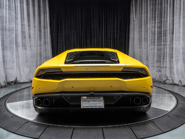 Used 2015 Lamborghini Huracan LP 610-4 Coupe TRANSPARENT ENGINE BAY! for sale Sold at Chicago Motor Cars in West Chicago IL 60185 4