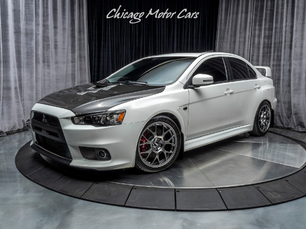 Used 2015 Mitsubishi Lancer Evolution MR Sedan TASTEFULLY MODIFIED! for sale Sold at Chicago Motor Cars in West Chicago IL 60185 2