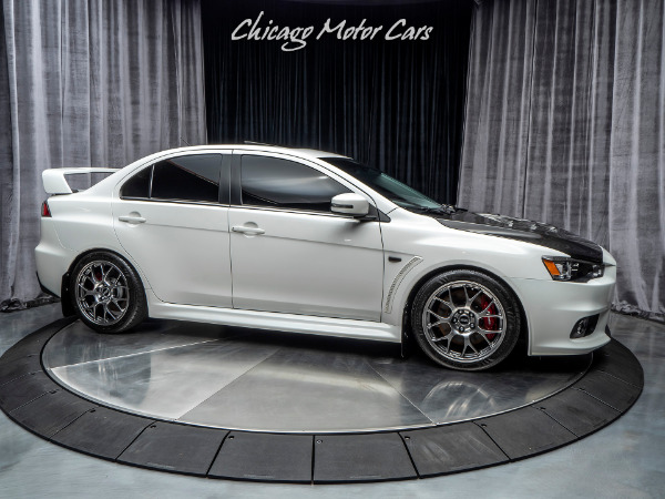 Used 2015 Mitsubishi Lancer Evolution MR Sedan TASTEFULLY MODIFIED! for sale Sold at Chicago Motor Cars in West Chicago IL 60185 6