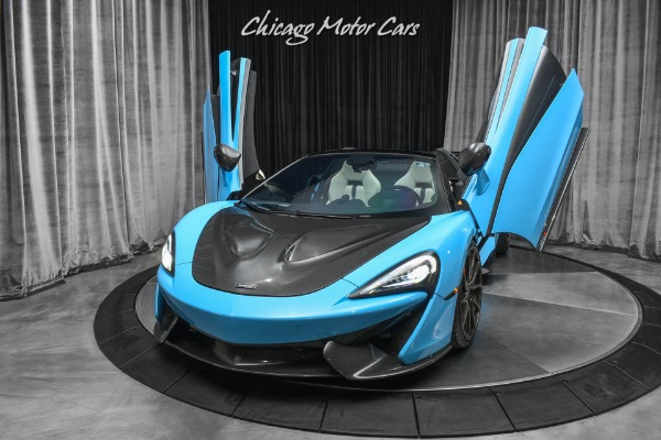 Used 2018 McLaren 570S Spider MSRP $248K+$60k in Upgrades! LOADED! Carbon Fiber! for sale Sold at Chicago Motor Cars in West Chicago IL 60185 2