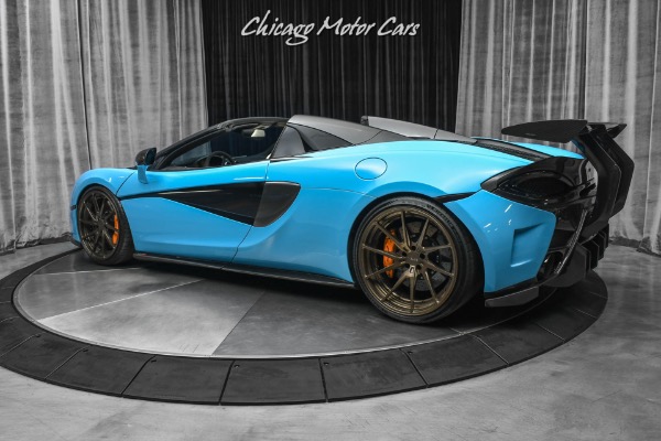 Used 2018 McLaren 570S Spider MSRP $248K+$60k in Upgrades! LOADED! Carbon Fiber! for sale Sold at Chicago Motor Cars in West Chicago IL 60185 3