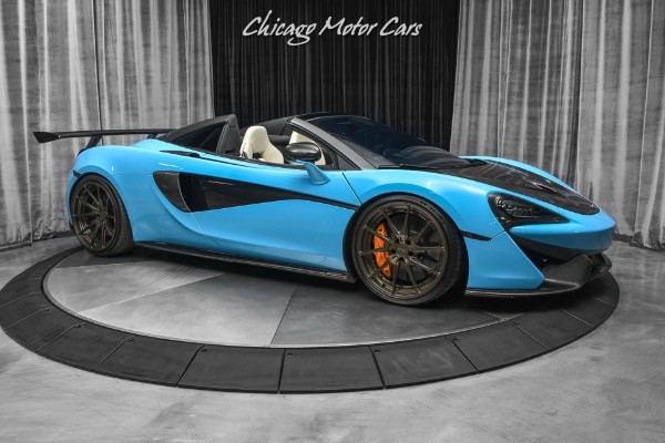Used 2018 McLaren 570S Spider MSRP $248K+$60k in Upgrades! LOADED! Carbon Fiber! for sale Sold at Chicago Motor Cars in West Chicago IL 60185 6