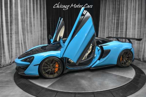 Used 2018 McLaren 570S Spider MSRP $248K+$60k in Upgrades! LOADED! Carbon Fiber! for sale Sold at Chicago Motor Cars in West Chicago IL 60185 1