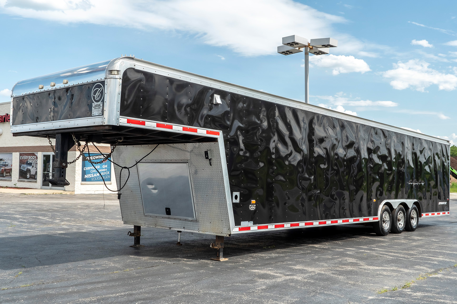 Used 2009 Classic 40ft enclosed Trailer Goose Neck for sale Sold at Chicago Motor Cars in West Chicago IL 60185 1
