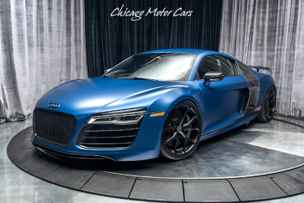 Used 2014 Audi R8 V10 Plus quattro S tronic Coupe 1250+ HP AMS TWIN-TURBO BUILT! for sale Sold at Chicago Motor Cars in West Chicago IL 60185 2