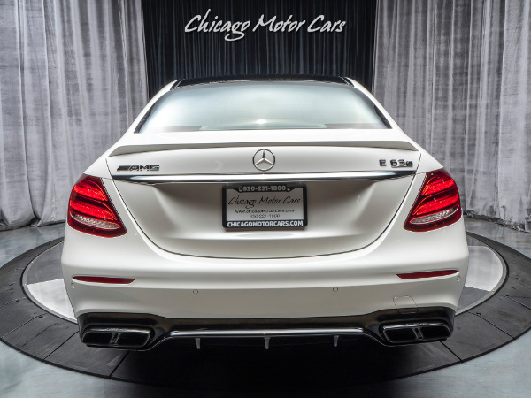 Used 2018 Mercedes-Benz E63 S AMG 4 Matic Sedan MSRP $117K+ for sale Sold at Chicago Motor Cars in West Chicago IL 60185 4
