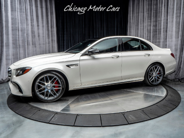 Used 2018 Mercedes-Benz E63 S AMG 4 Matic Sedan MSRP $117K+ for sale Sold at Chicago Motor Cars in West Chicago IL 60185 1