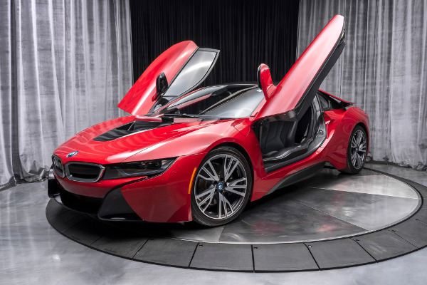 Used 2017 BMW i8 Protonic Red Edition Coupe 1 OF 100 IN THE U.S.! for sale Sold at Chicago Motor Cars in West Chicago IL 60185 3
