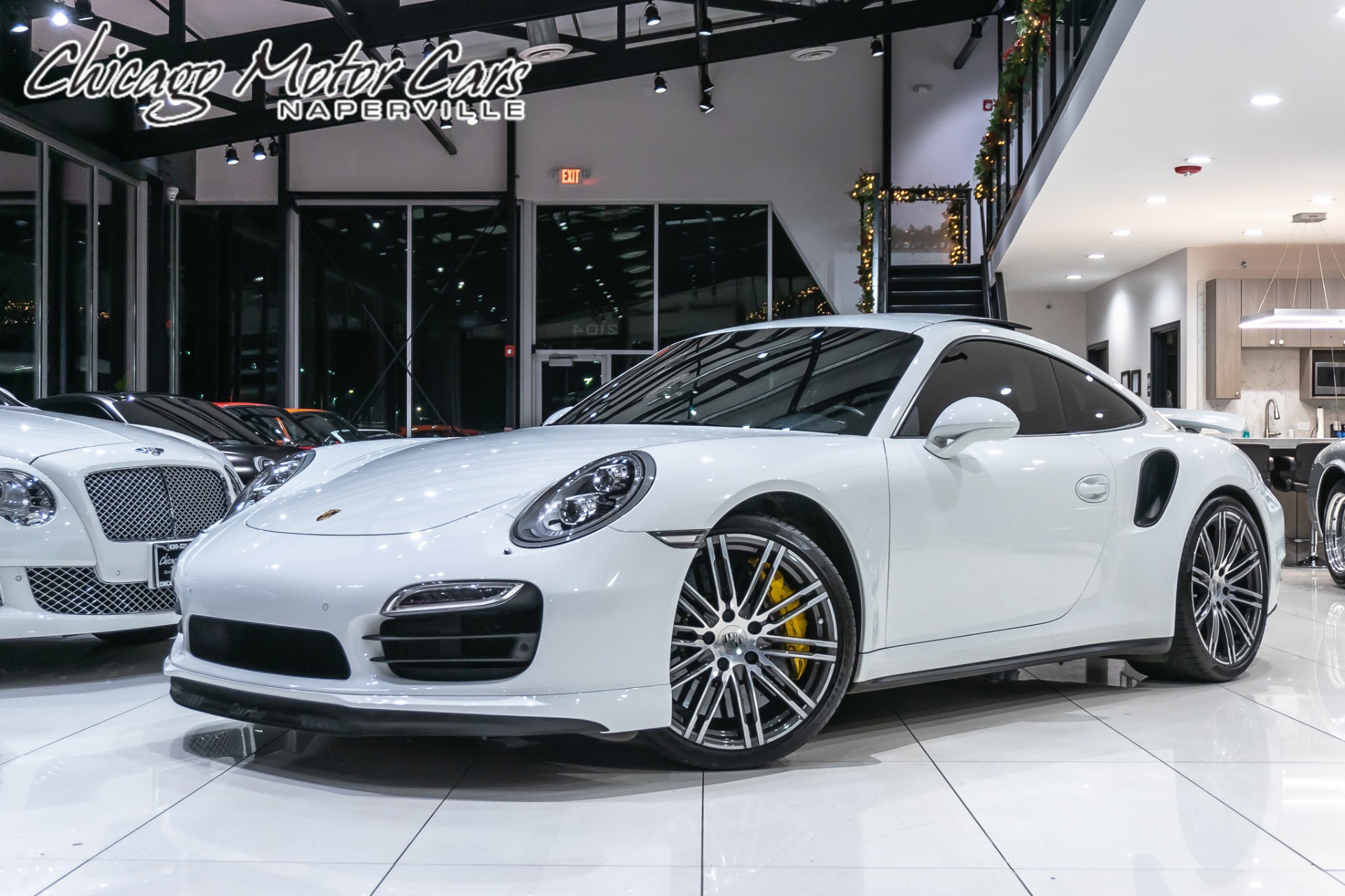 Used 2015 Porsche 911 Turbo Coupe MSRP $183,520 PDCC+PCCB+BURMESTER! for sale Sold at Chicago Motor Cars in West Chicago IL 60185 1