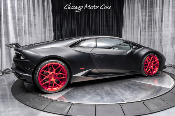 Used 2015 Lamborghini Huracan LP 610-4 Coupe TRANSPARENT ENGINE BONNET! for sale Sold at Chicago Motor Cars in West Chicago IL 60185 5
