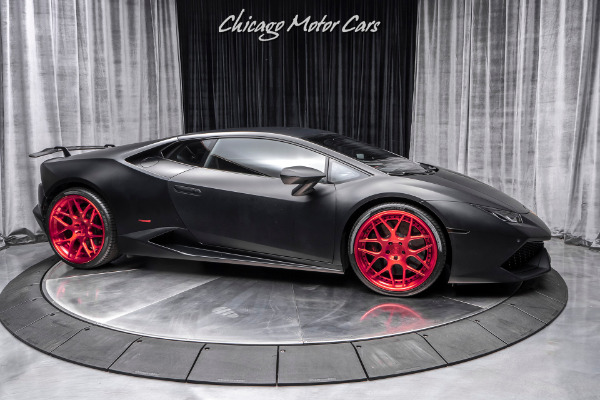 Used 2015 Lamborghini Huracan LP 610-4 Coupe TRANSPARENT ENGINE BONNET! for sale Sold at Chicago Motor Cars in West Chicago IL 60185 6