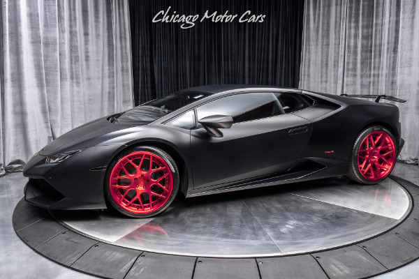 Used 2015 Lamborghini Huracan LP 610-4 Coupe TRANSPARENT ENGINE BONNET! for sale Sold at Chicago Motor Cars in West Chicago IL 60185 1