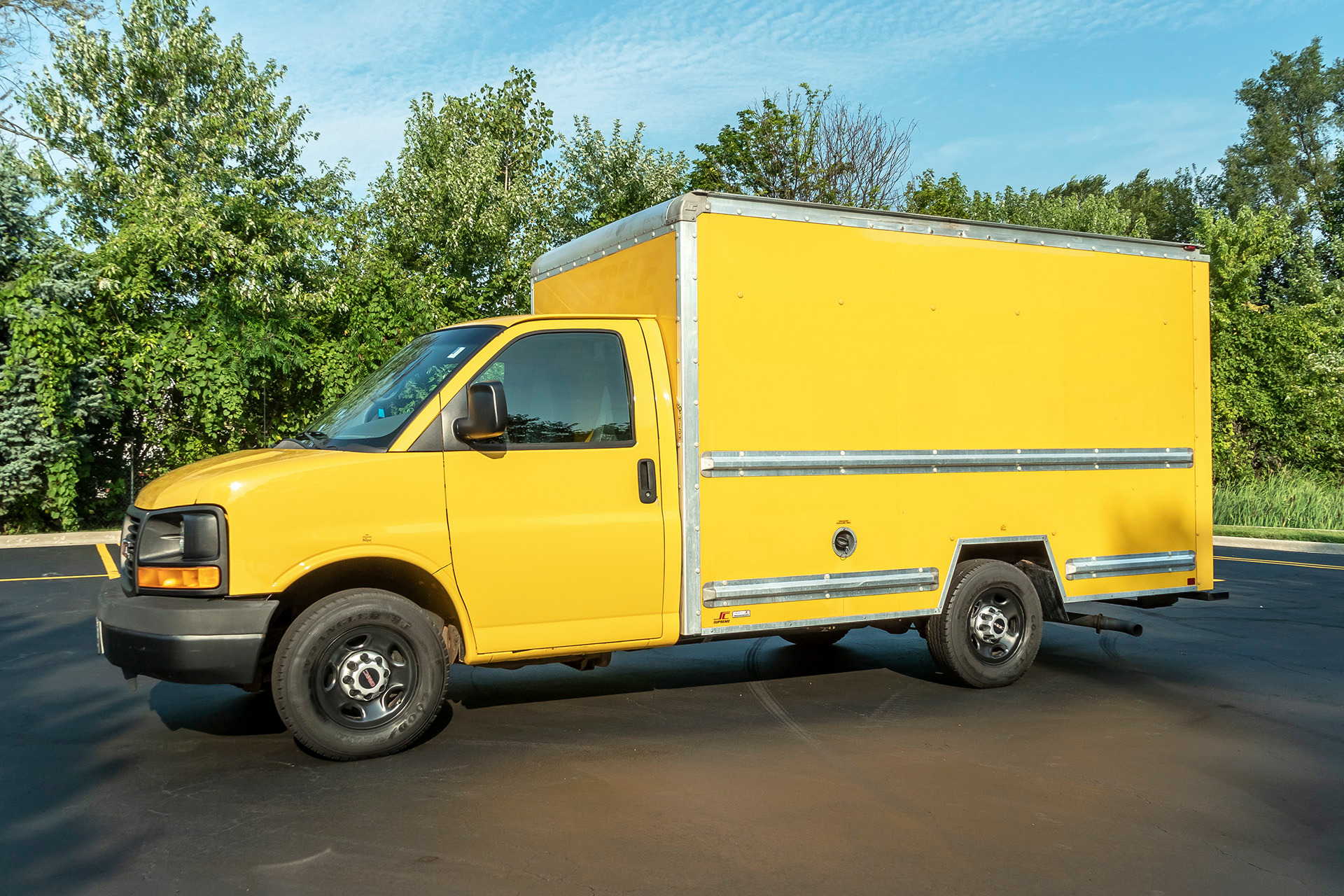 used cutaway box trucks for sale