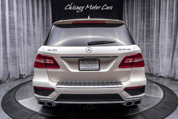 Used 2014 Mercedes-Benz ML63 AMG SUV MSRP $118K+ for sale Sold at Chicago Motor Cars in West Chicago IL 60185 4