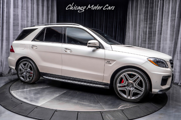 Used 2014 Mercedes-Benz ML63 AMG SUV MSRP $118K+ for sale Sold at Chicago Motor Cars in West Chicago IL 60185 6