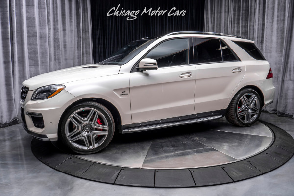 Used 2014 Mercedes-Benz ML63 AMG SUV MSRP $118K+ for sale Sold at Chicago Motor Cars in West Chicago IL 60185 1
