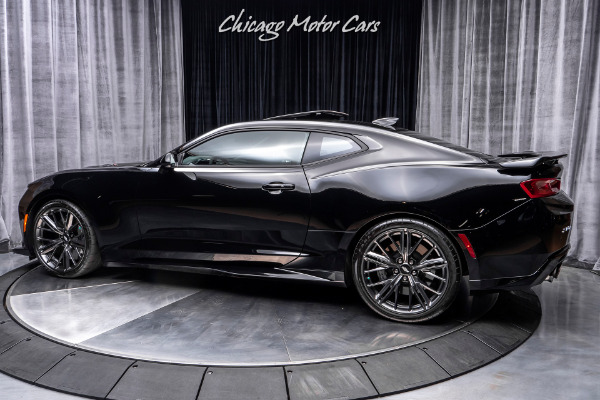 Used 2017 Chevrolet Camaro ZL1 Coupe ONLY 3,900 MILES! CARBON FIBER HOOD INSERT! 6-Speed Manual! for sale Sold at Chicago Motor Cars in West Chicago IL 60185 3