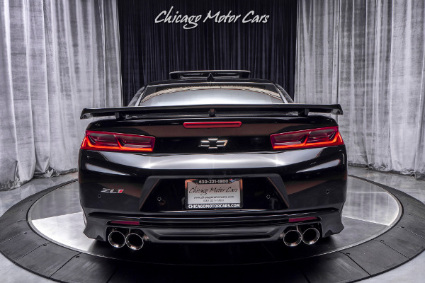 Used 2017 Chevrolet Camaro ZL1 Coupe ONLY 3,900 MILES! CARBON FIBER HOOD INSERT! 6-Speed Manual! for sale Sold at Chicago Motor Cars in West Chicago IL 60185 4