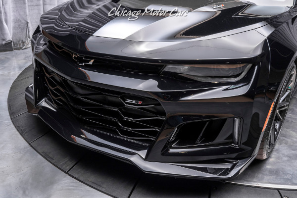 Used-2017-Chevrolet-Camaro-ZL1-Coupe-ONLY-3900-MILES-CARBON-FIBER-HOOD-INSERT-6-Speed-Manual