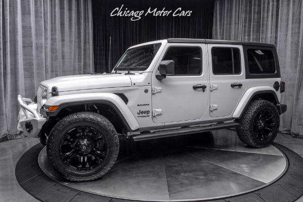 Used 2018 Jeep Wrangler Unlimited Sahara for sale Sold at Chicago Motor Cars in West Chicago IL 60185 1