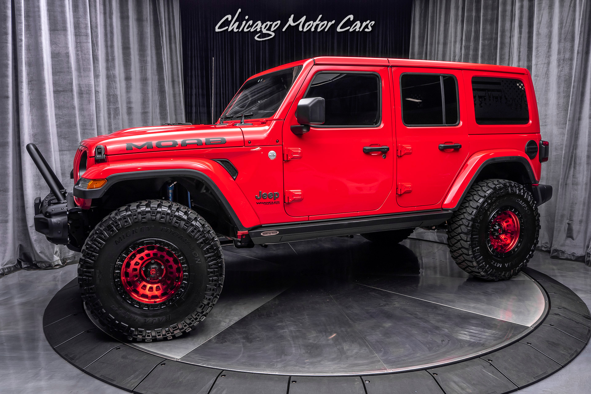 Used 2019 Jeep Wrangler Unlimited Sahara MOAB Edition for sale Sold at Chicago Motor Cars in West Chicago IL 60185 1