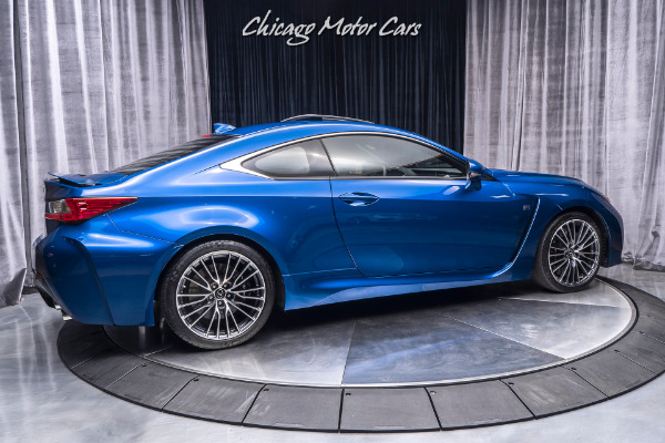 Used 2015 Lexus RC F Coupe ULTRASONIC BLUE MICA 2.0 PAINT! for sale Sold at Chicago Motor Cars in West Chicago IL 60185 5