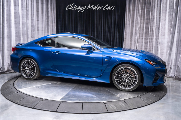 Used 2015 Lexus RC F Coupe ULTRASONIC BLUE MICA 2.0 PAINT! for sale Sold at Chicago Motor Cars in West Chicago IL 60185 6