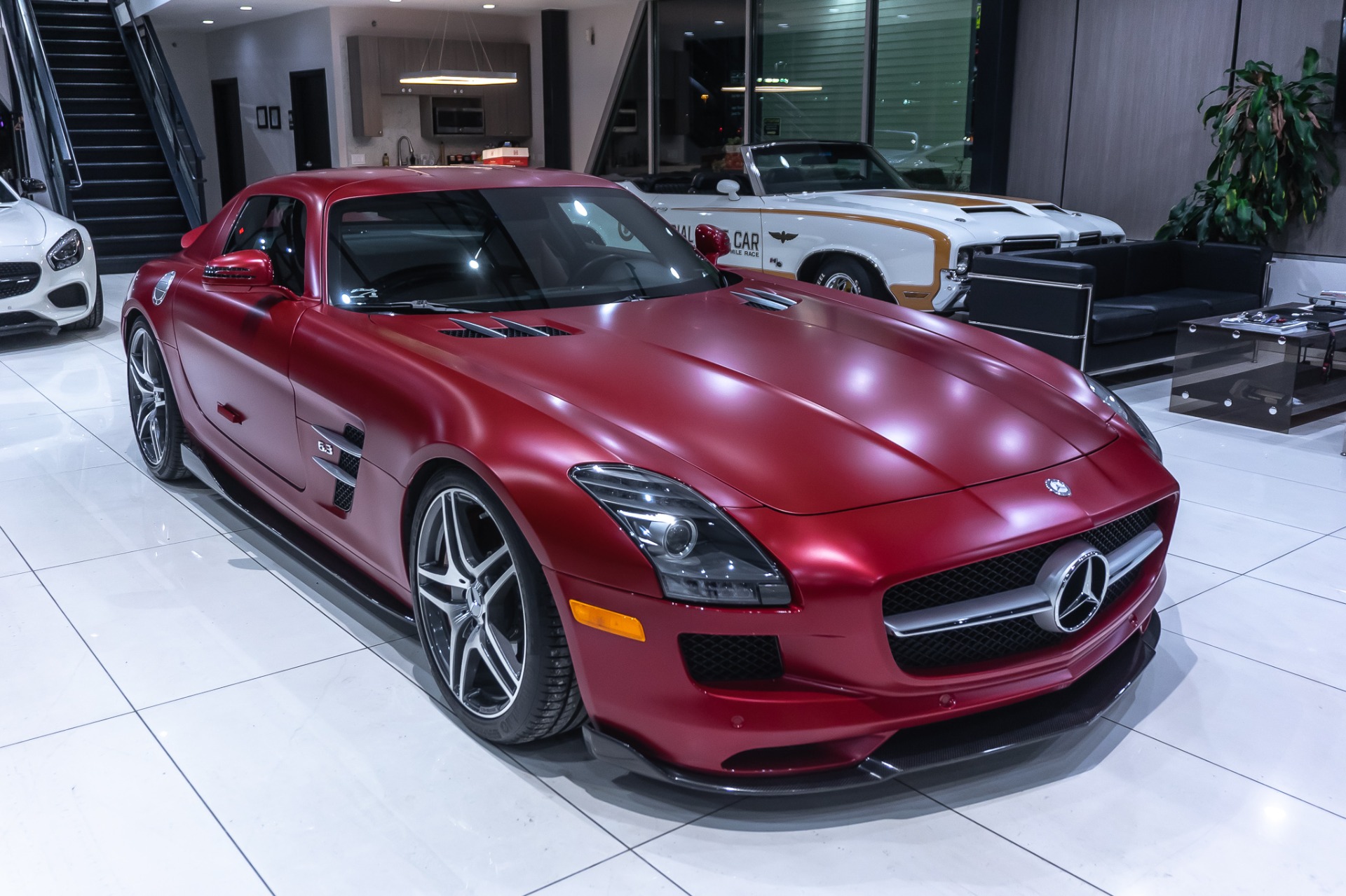 Used-2012-Mercedes-Benz-SLS-AMG-GULLWING-Coupe-RENNTECH-Upgrades-RARE