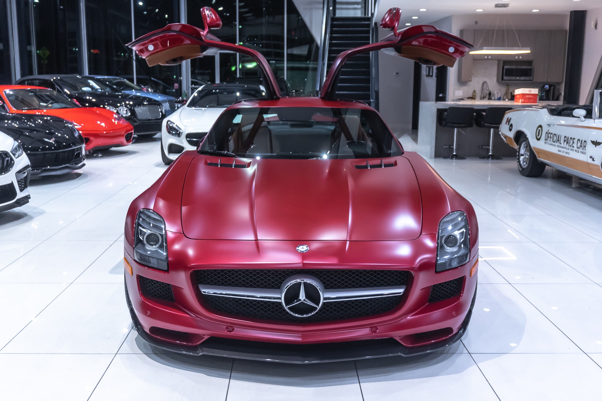 Used-2012-Mercedes-Benz-SLS-AMG-GULLWING-Coupe-RENNTECH-Upgrades-RARE