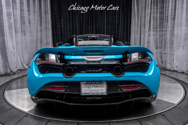 Used 2020 McLaren 720S Spider Performance MSO FISTRAL BLUE! Convertible! Carbon Fiber Loaded! for sale Sold at Chicago Motor Cars in West Chicago IL 60185 6