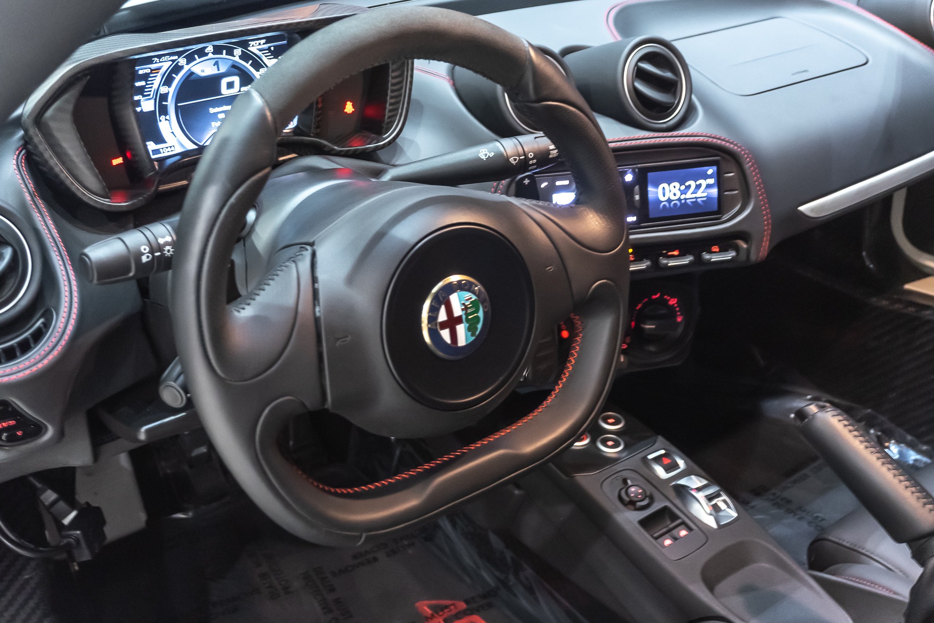 alfa romeo 4c interior