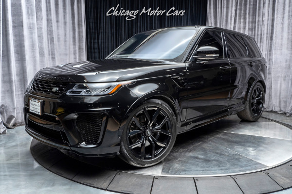 Used 2019 Land Rover Range Rover Sport SVR SC PERFORMANCE SUV! for sale Sold at Chicago Motor Cars in West Chicago IL 60185 2
