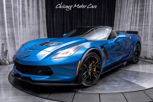 Used 2015 Chevrolet Corvette Z06 3LZ Z07 Package Convertible MSRP $112k+ for sale Sold at Chicago Motor Cars in West Chicago IL 60185 2