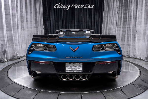 Used 2015 Chevrolet Corvette Z06 3LZ Z07 Package Convertible MSRP $112k+ for sale Sold at Chicago Motor Cars in West Chicago IL 60185 4