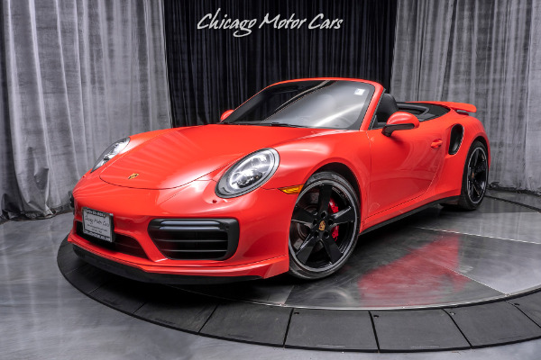 Used 2017 Porsche 911 Turbo Convertible MSRP $185,500+ for sale Sold at Chicago Motor Cars in West Chicago IL 60185 2