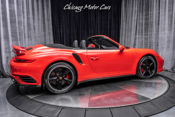 Used 2017 Porsche 911 Turbo Convertible MSRP $185,500+ for sale Sold at Chicago Motor Cars in West Chicago IL 60185 5