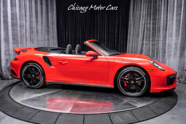 Used 2017 Porsche 911 Turbo Convertible MSRP $185,500+ for sale Sold at Chicago Motor Cars in West Chicago IL 60185 6