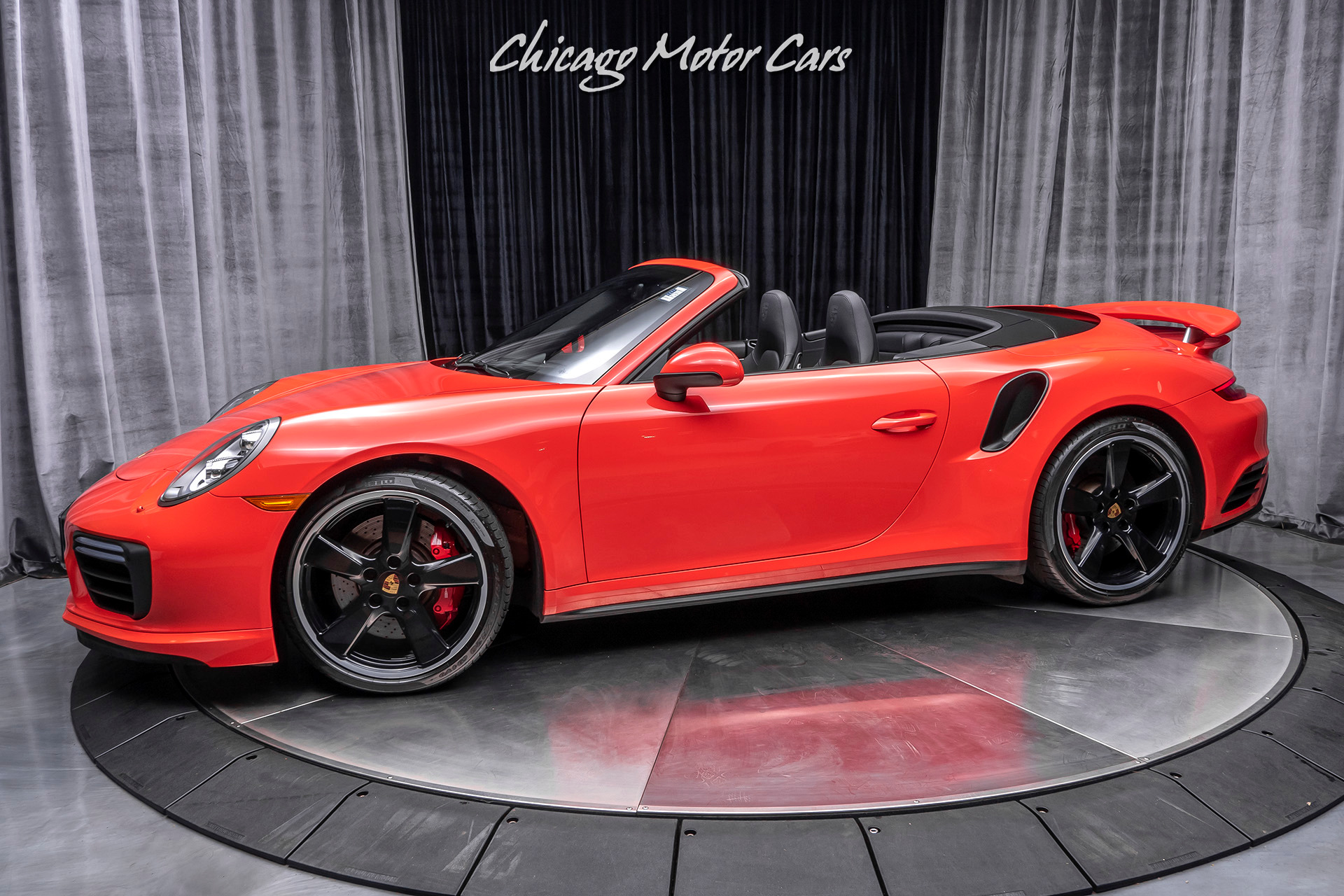 Used 2017 Porsche 911 Turbo Convertible MSRP $185,500+ for sale Sold at Chicago Motor Cars in West Chicago IL 60185 1