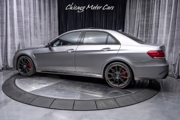 Used 2015 Mercedes-Benz E63 AMG S 4 Matic Sedan MSRP $113k+ PLATINUM WHITE LEATHER INTERIOR! for sale Sold at Chicago Motor Cars in West Chicago IL 60185 3