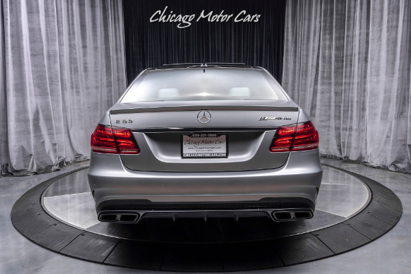 Used 2015 Mercedes-Benz E63 AMG S 4 Matic Sedan MSRP $113k+ PLATINUM WHITE LEATHER INTERIOR! for sale Sold at Chicago Motor Cars in West Chicago IL 60185 4