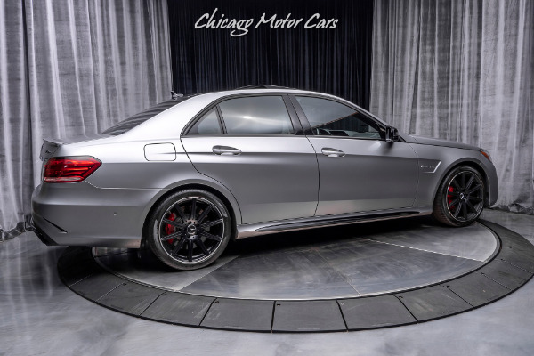 Used 2015 Mercedes-Benz E63 AMG S 4 Matic Sedan MSRP $113k+ PLATINUM WHITE LEATHER INTERIOR! for sale Sold at Chicago Motor Cars in West Chicago IL 60185 5